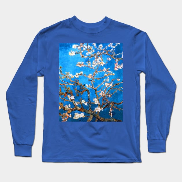 Vincent Van Gogh - Almond Blossom Long Sleeve T-Shirt by RandomGoodness